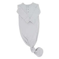Knotted Gown - Glacial Grey