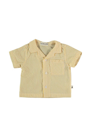 Striped Baby Shirt - Yellow