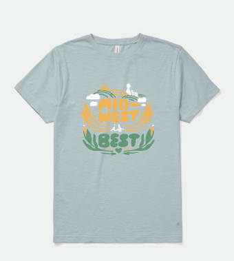 MidWest Best Unisex Tee - Sky