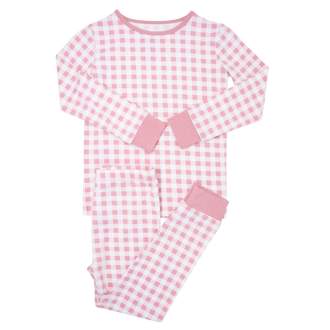 Big Kid Pajama - Pink Gingham