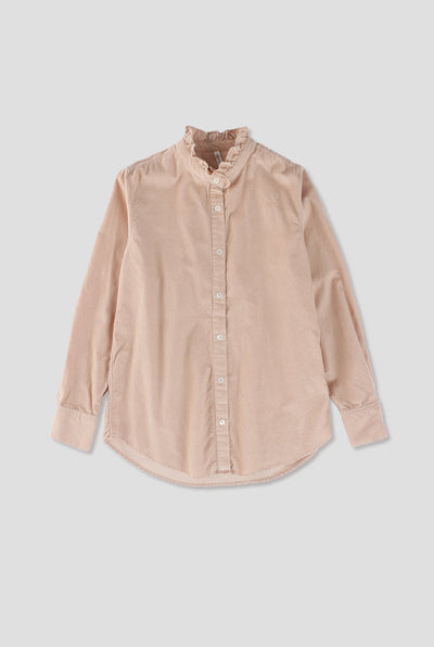 Corduroy Emma Shirt - Dusty Pink
