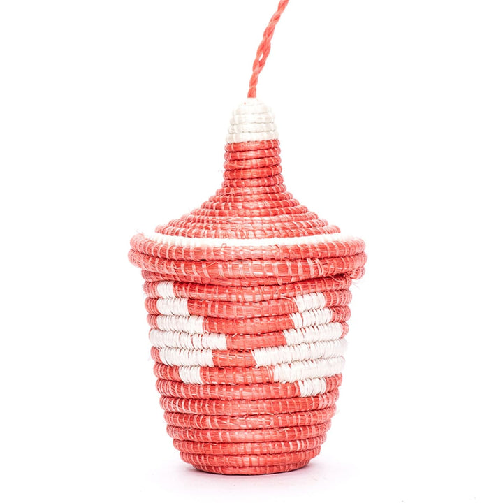 Coral + Clay Nya Ornaments, Set of 3