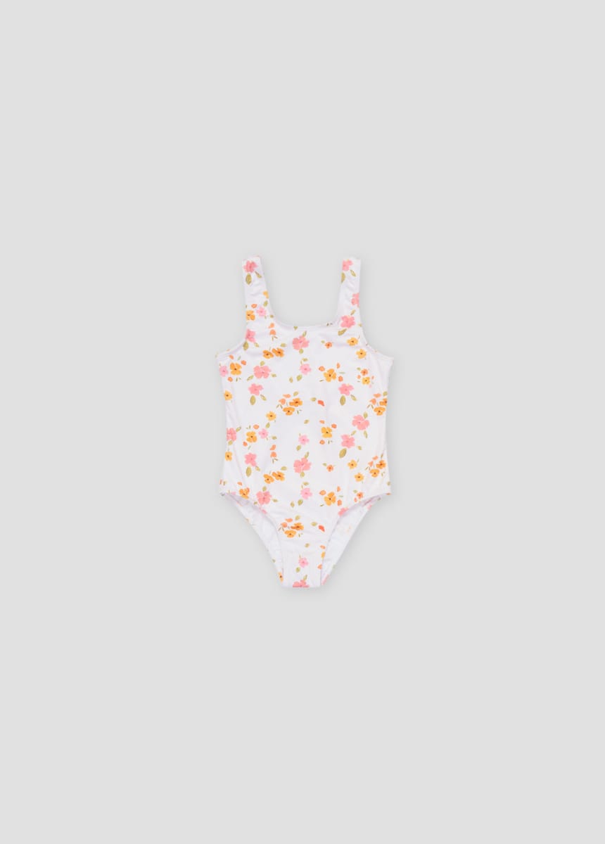 Swim Girl 02 - Fiorella Flower Print
