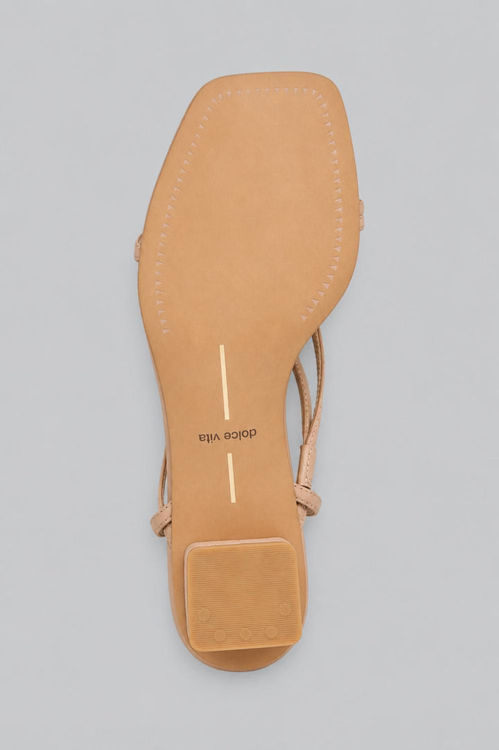 Karlos Sandals - Light Tan Leather - 8.5 - Heels
