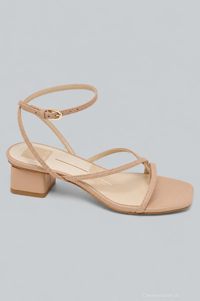 Karlos Sandals - Light Tan Leather - 8.5 - Heels