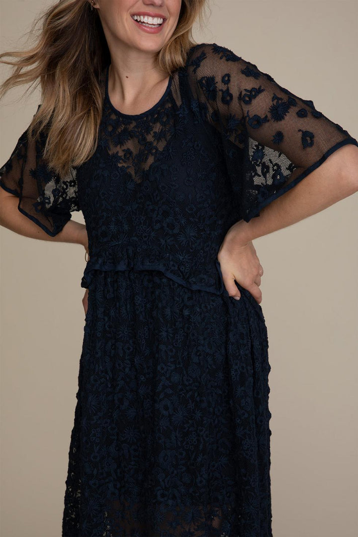Karolina Dress - Midnight Navy - Dresses