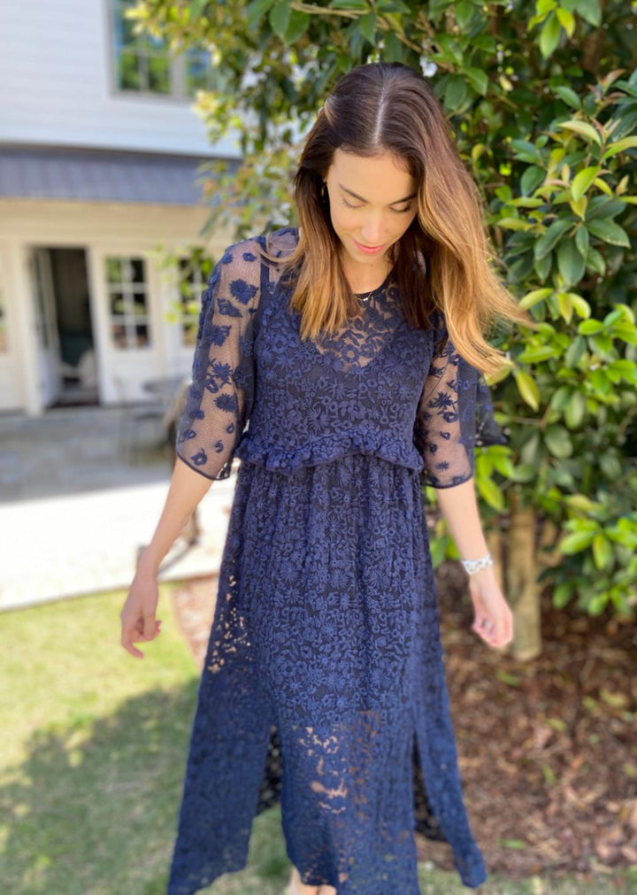 Karolina Dress - Midnight Navy - Dresses