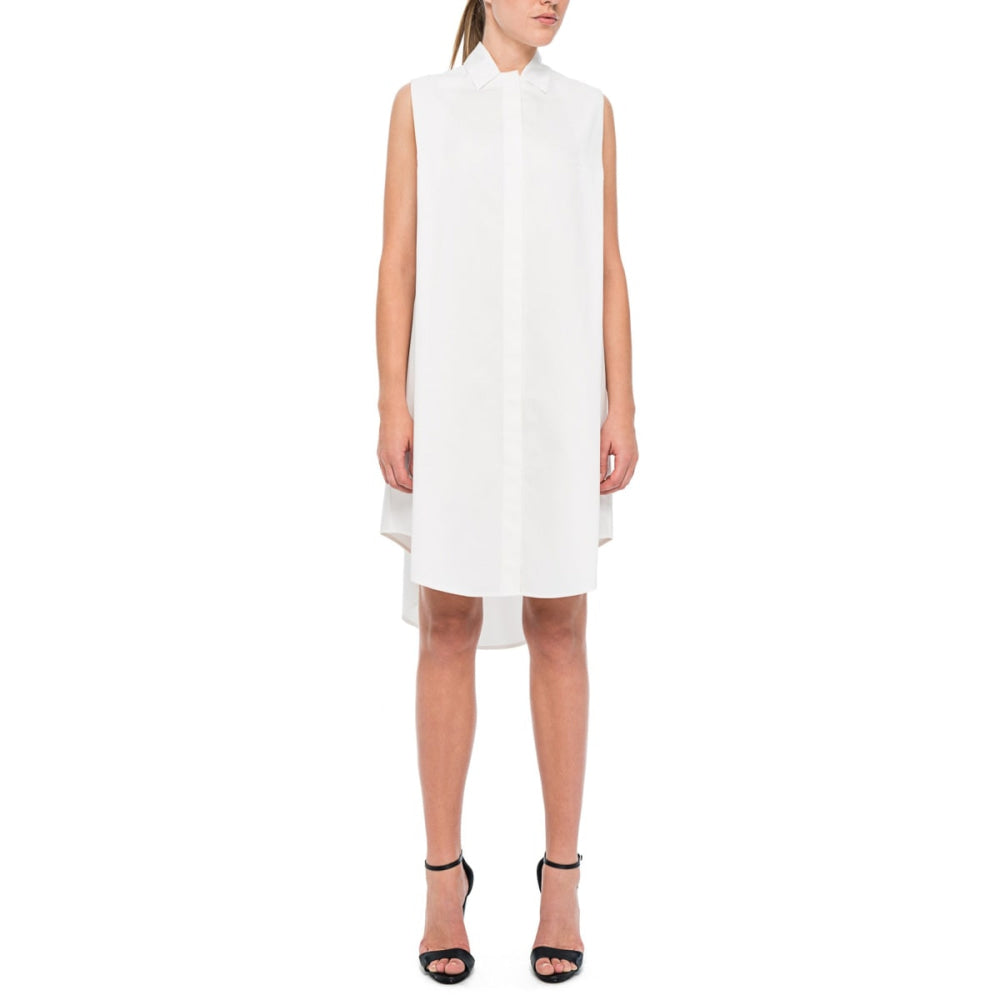 Katarina Shirt Dress - White - Dresses