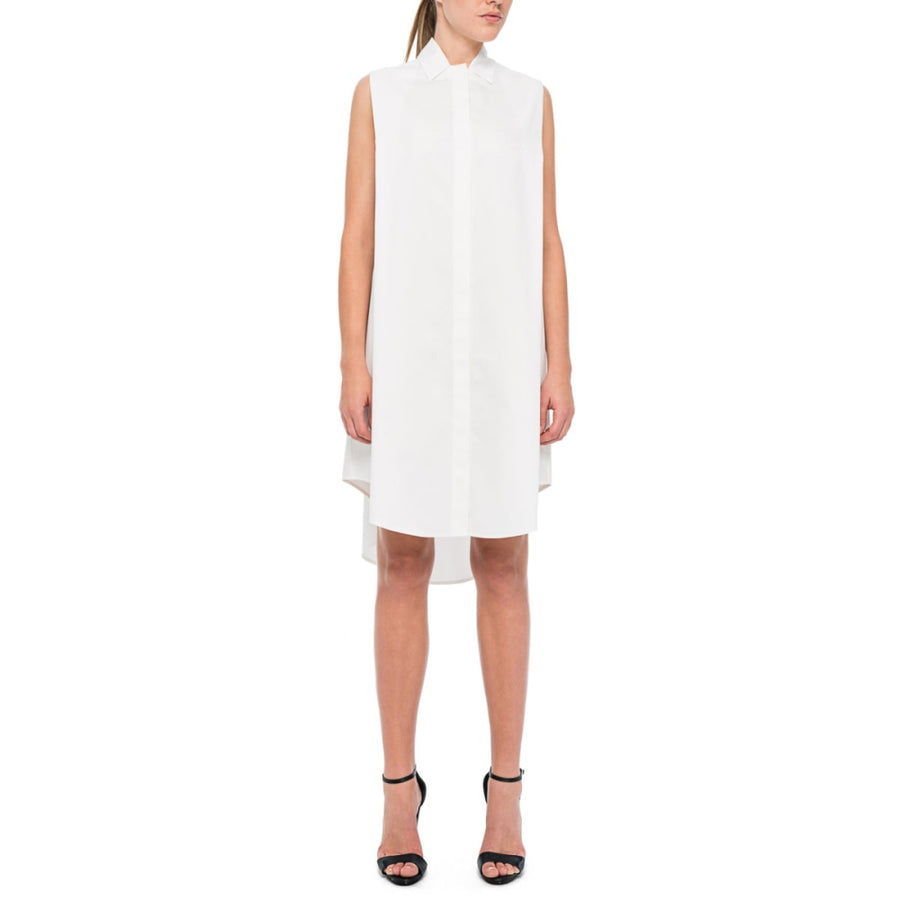 Katarina Shirt Dress - White - Dresses