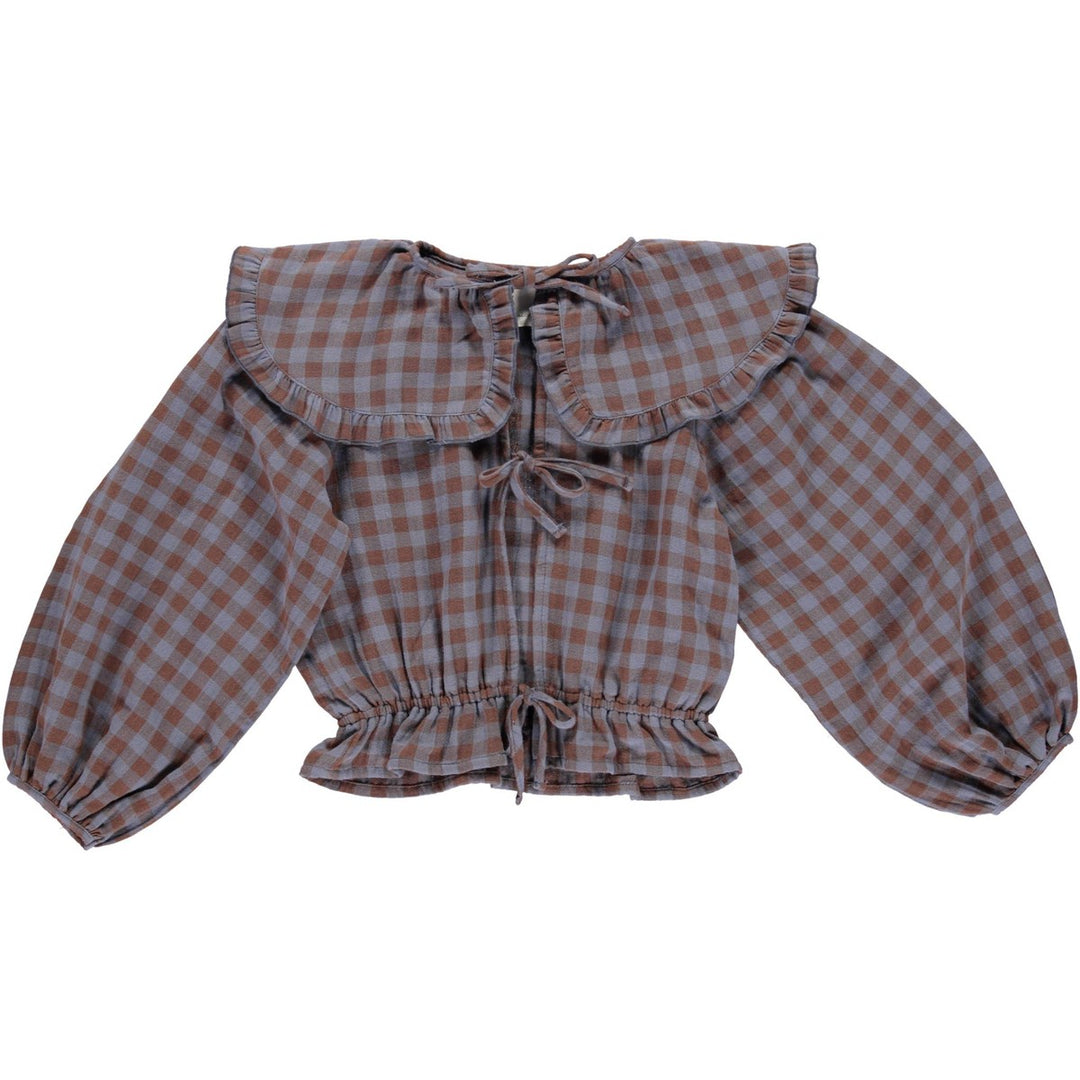 Marion Jacket - Gingham Jackets Bebe Organic 