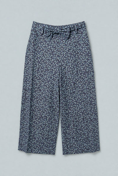 Mae Wide Leg Pants - Navy