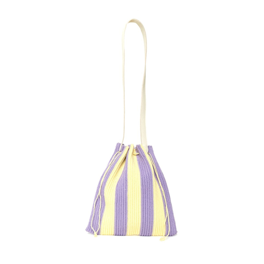 Pleated - Lilac And Yellow