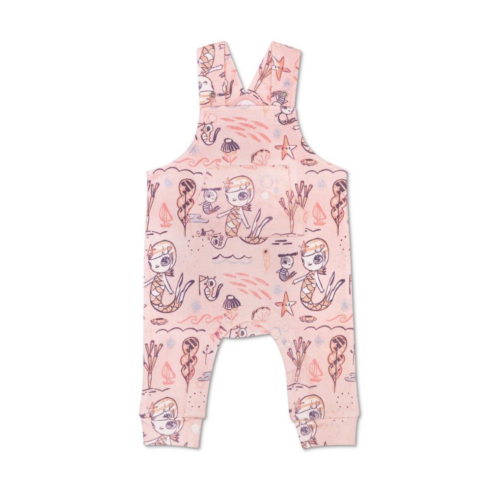 KeFe Overalls - Pink Mermaid - Overalls