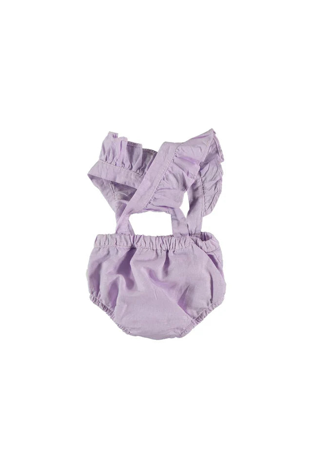 Linen Cotton Baby Bloomers - Mauve