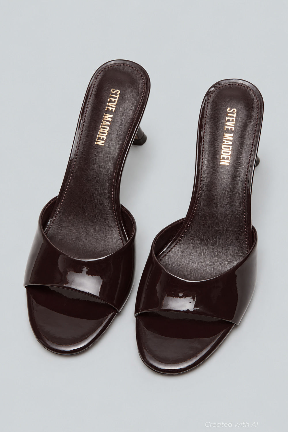 Kendrix Slide Sandals - Brown - 7.5 M - Heels