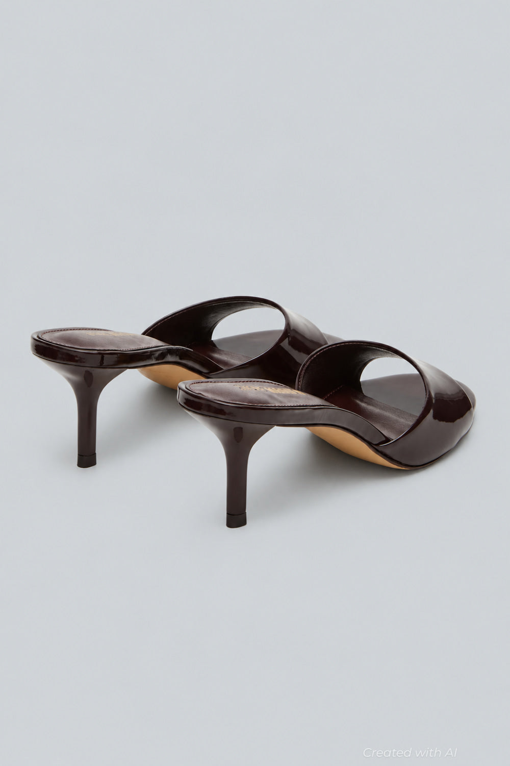 Kendrix Slide Sandals - Brown - 7.5 M - Heels