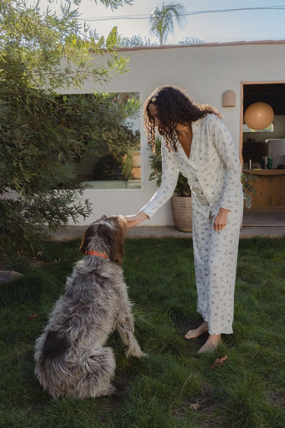 Kenny PJ Pant - Dog Print - Pajamas