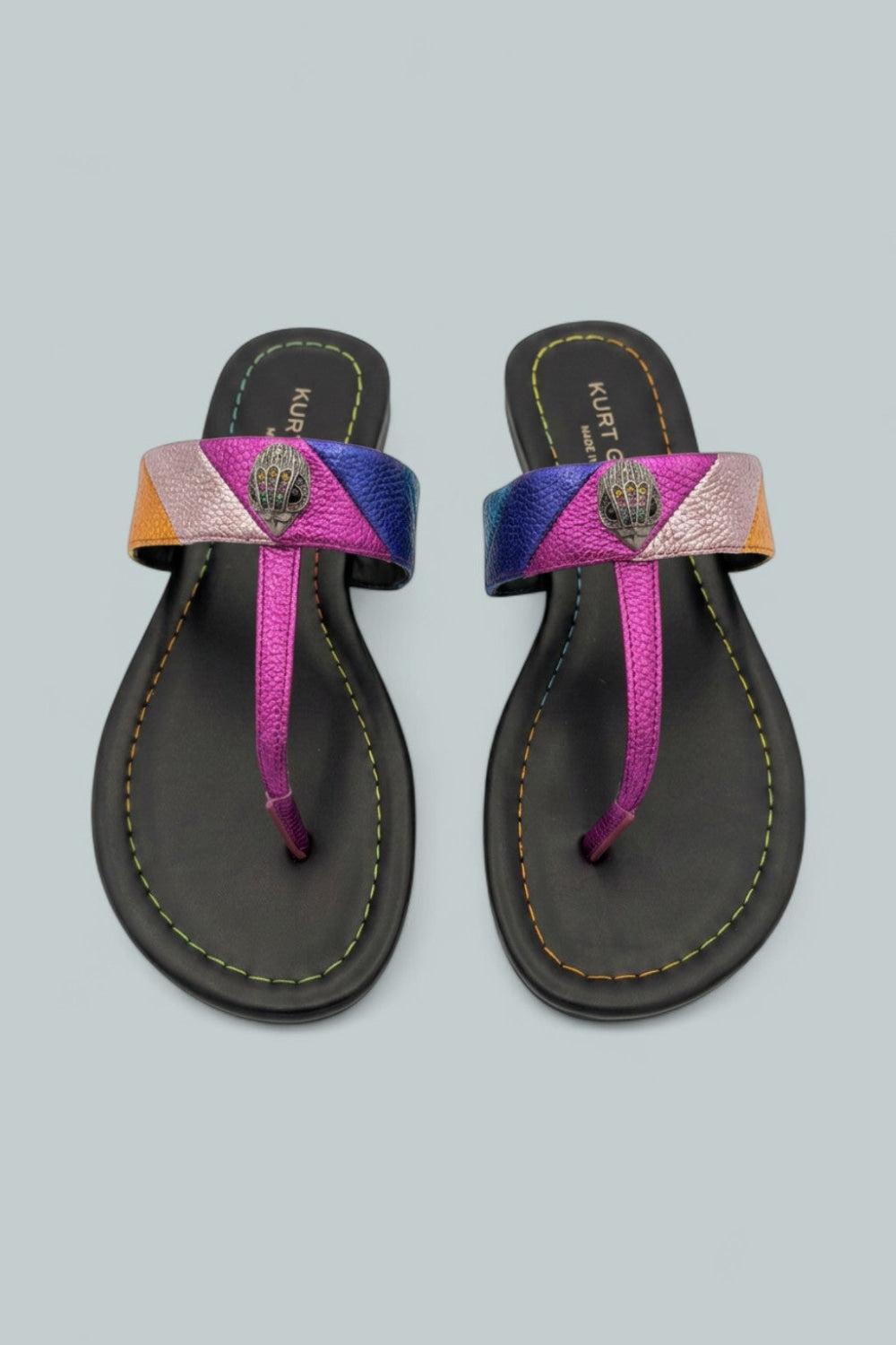 Kensington T-Bar Sandal - Rainbow Multi - 8.5 - Sandals