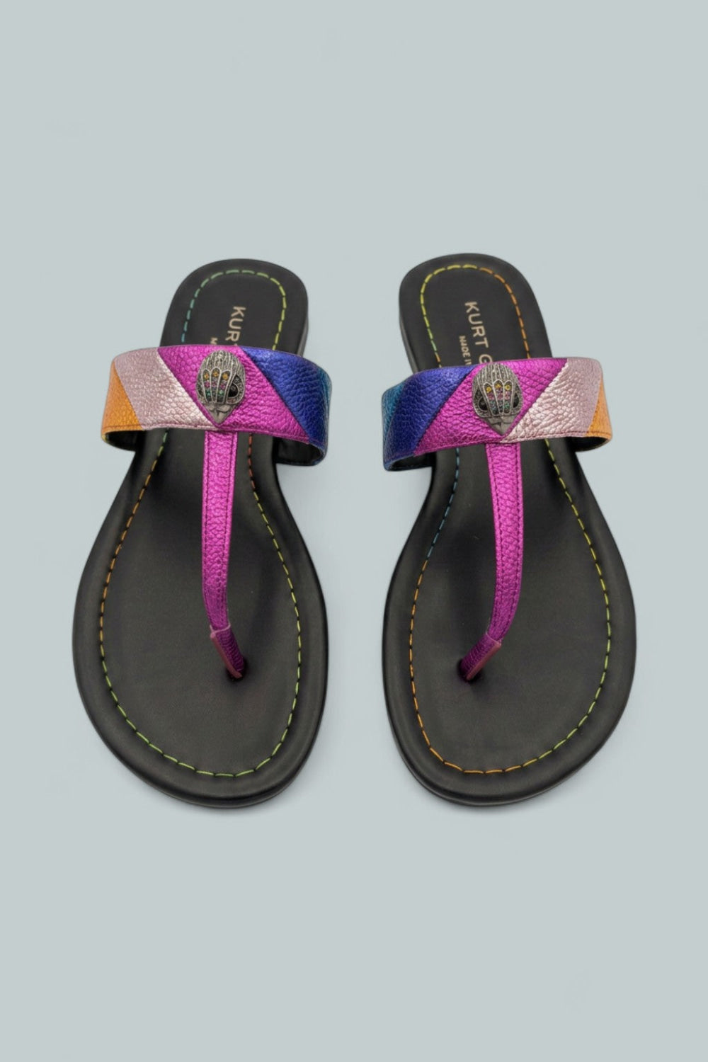Kensington T-Bar Sandal - Rainbow Multi - 8.5 - Sandals