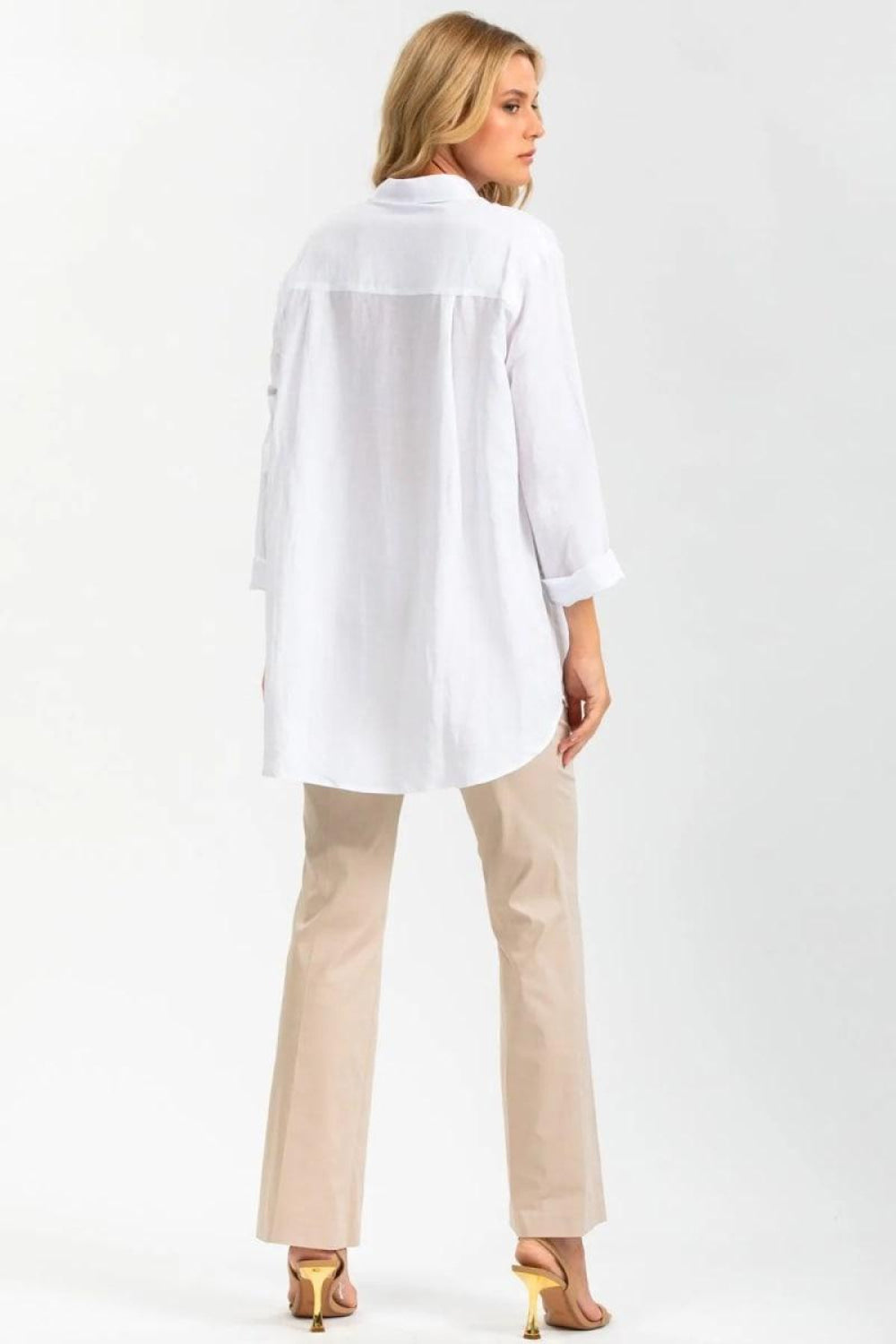 KEVIN Maternity Trousers With Flared Leg - Desert - Pants