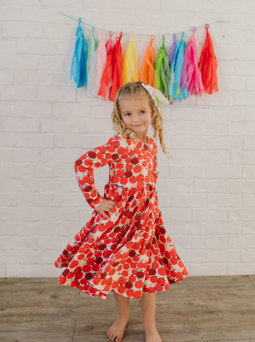 Gwendolyn Dress - Apple