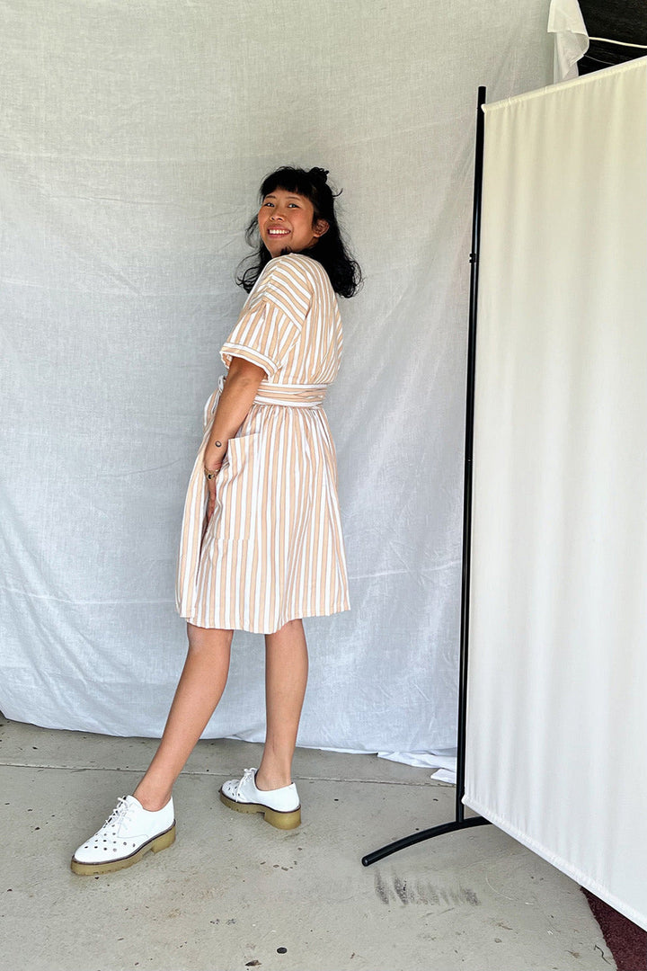 Maï Wrap Dress - Terracotta