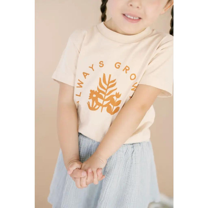 Always Growing Graphic T-Shirt - Peach