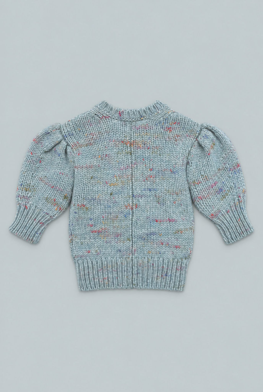 Kid’s Donegal Crew Neck Sweater - Light Blue - Sweater