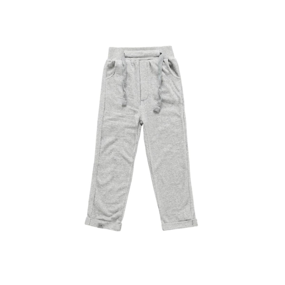 Kids Terry Trousers - Heather Grey - Trouser