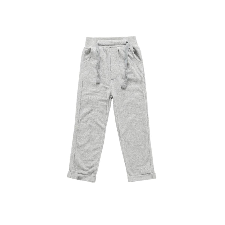 Kids Terry Trousers - Heather Grey - Trouser