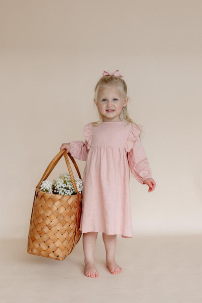 Kimber Long Sleeve Dress - Whipped Pink - Dresses