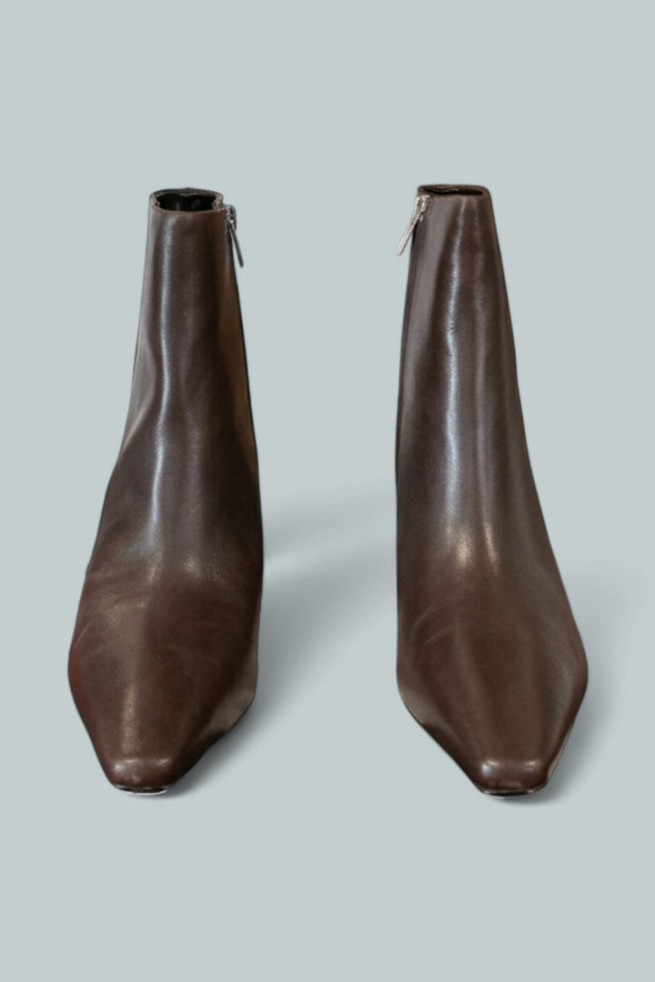 Kiona Women’s Boots - Dark Brown Leather - 10 M - Boots