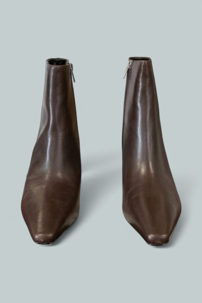 Kiona Women’s Boots - Dark Brown Leather - 10 M - Boots