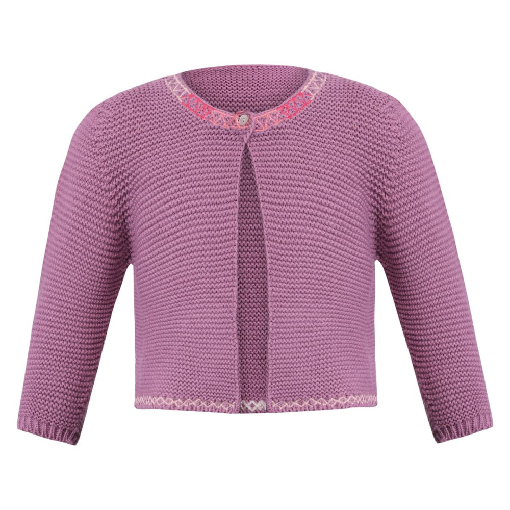Knit Cardigan - Pink - Cardigan