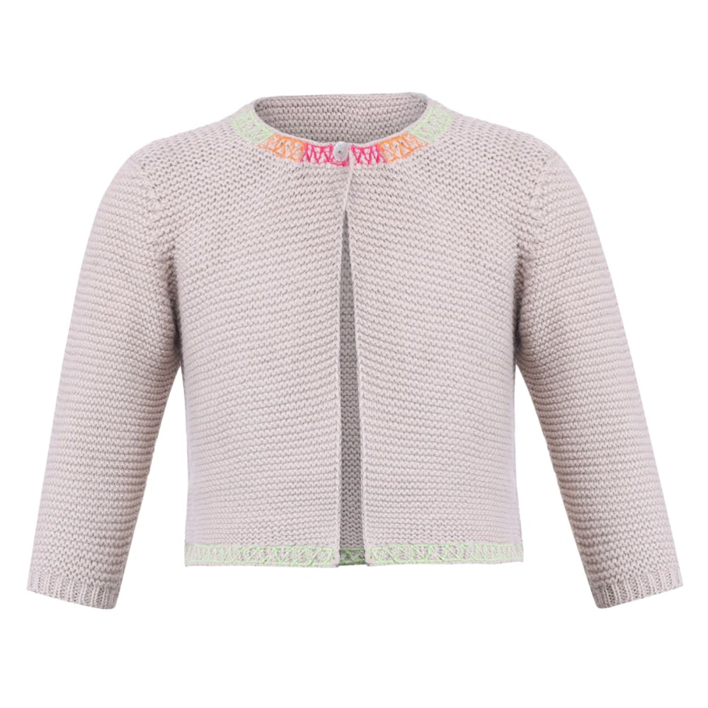 Knit Sweater - Cream - Cardigan