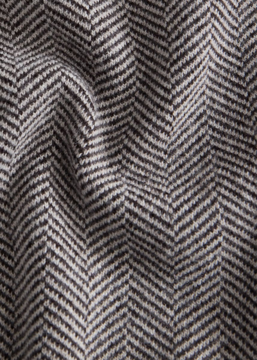 Knitted Bone Wool & Cashmere Jacket - Beige/Brown - Jacket