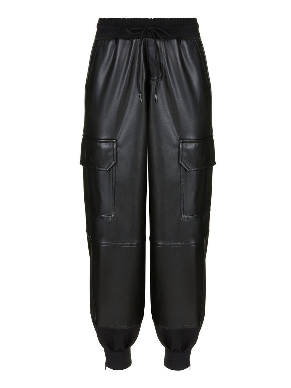 Knitted Jogging Pants - Black - XS - Joggers