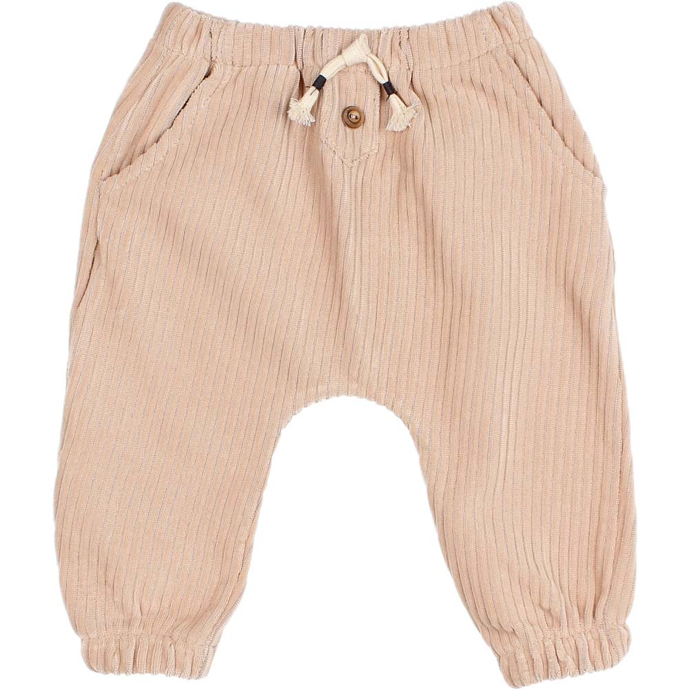 Baby Knit Velour Pants - Brush
