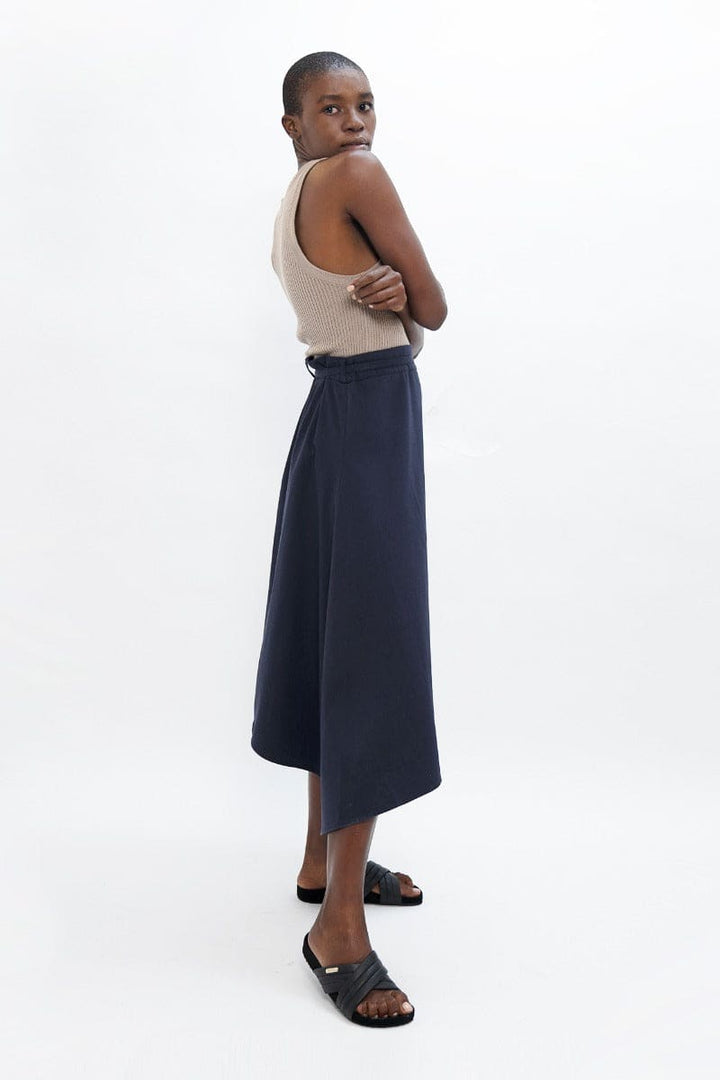 Mallorca Asymmetric Skirt - Summer Night