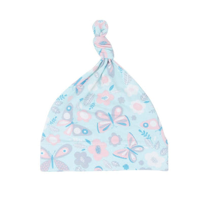 Knot Hat - Butterfly Aqua - OS - Bonnet
