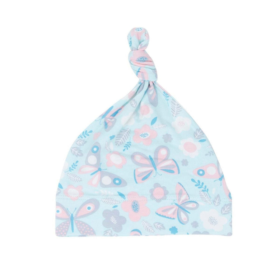 Knot Hat - Butterfly Aqua - OS - Bonnet