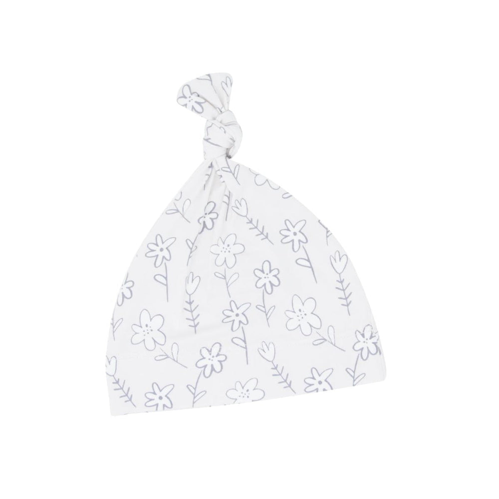 Knot Hat - Grey Doodle - OS - Beanie