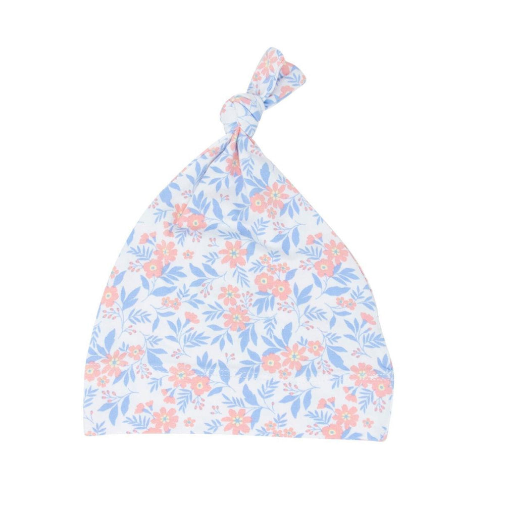 Knot Hat - Vintage Flower Pink - OS - Bonnet