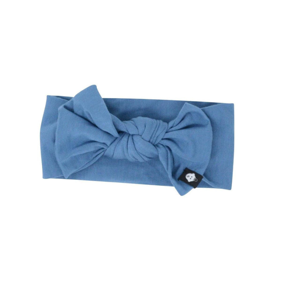 Knotted Bow - Bijou Blue - OS - Headband