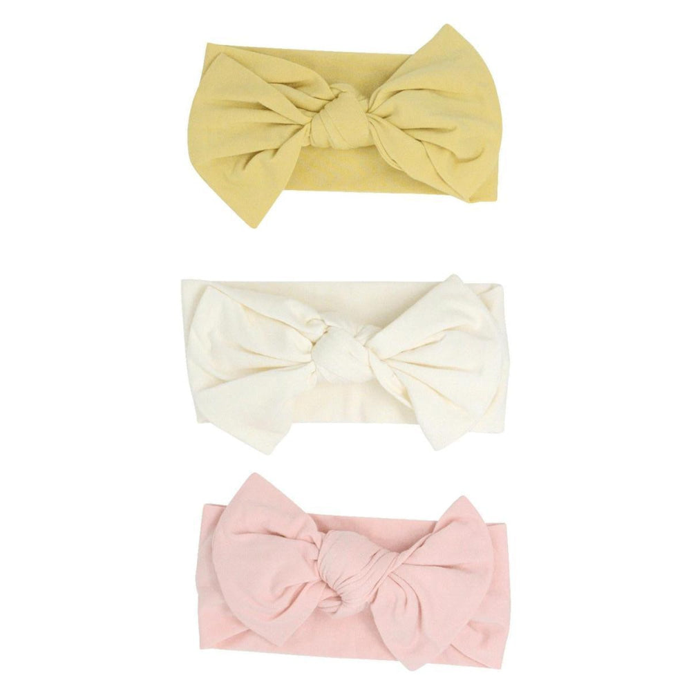 Knotted Bow - Daffodil Gold - OS - Headband