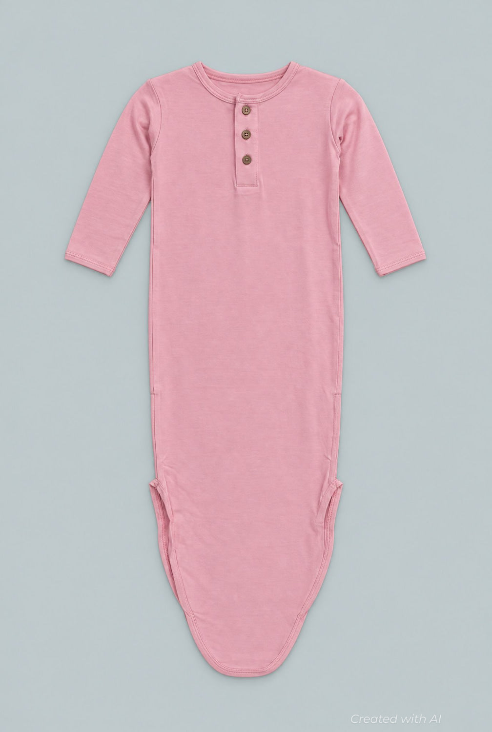 Knotted Gown - Candy Pink - OS - Nightgown
