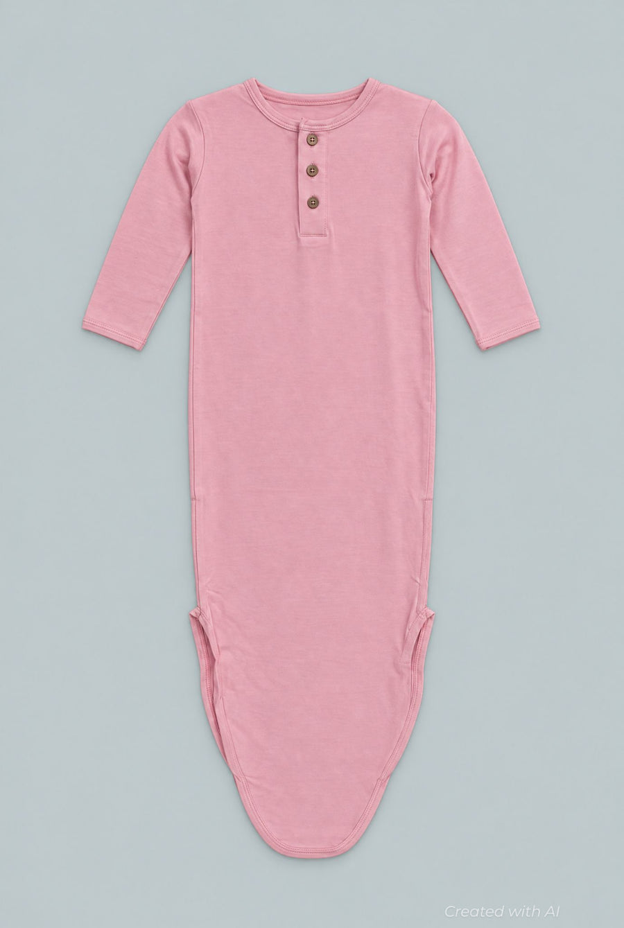 Knotted Gown - Candy Pink - OS - Nightgown