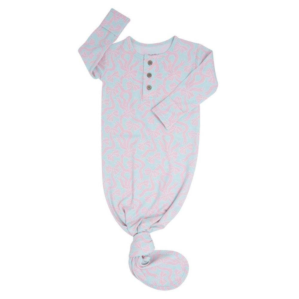 Knotted Gown - Darling Bows - OS - Nightgown