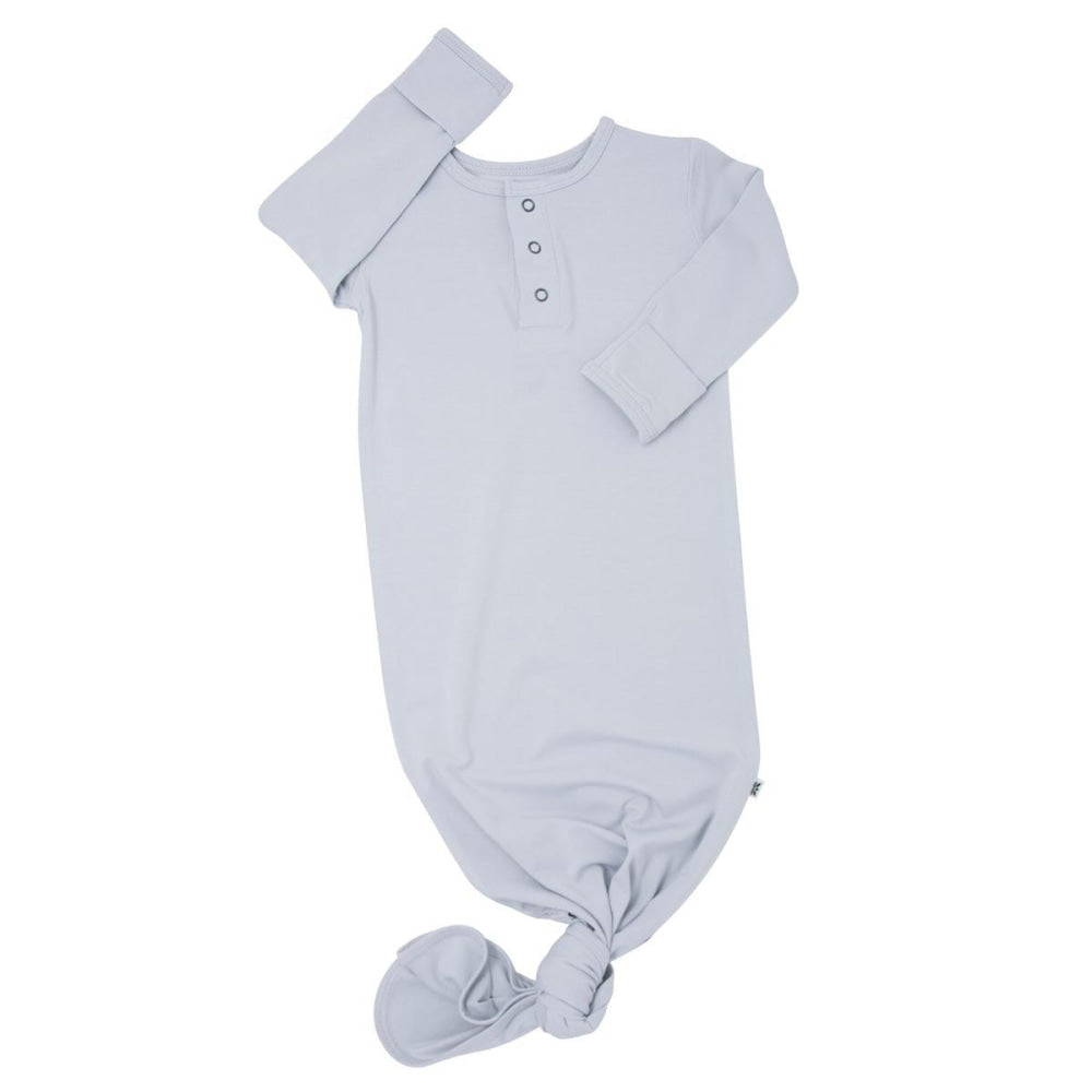 Knotted Gown - Glacial Grey - OS - Nightgown