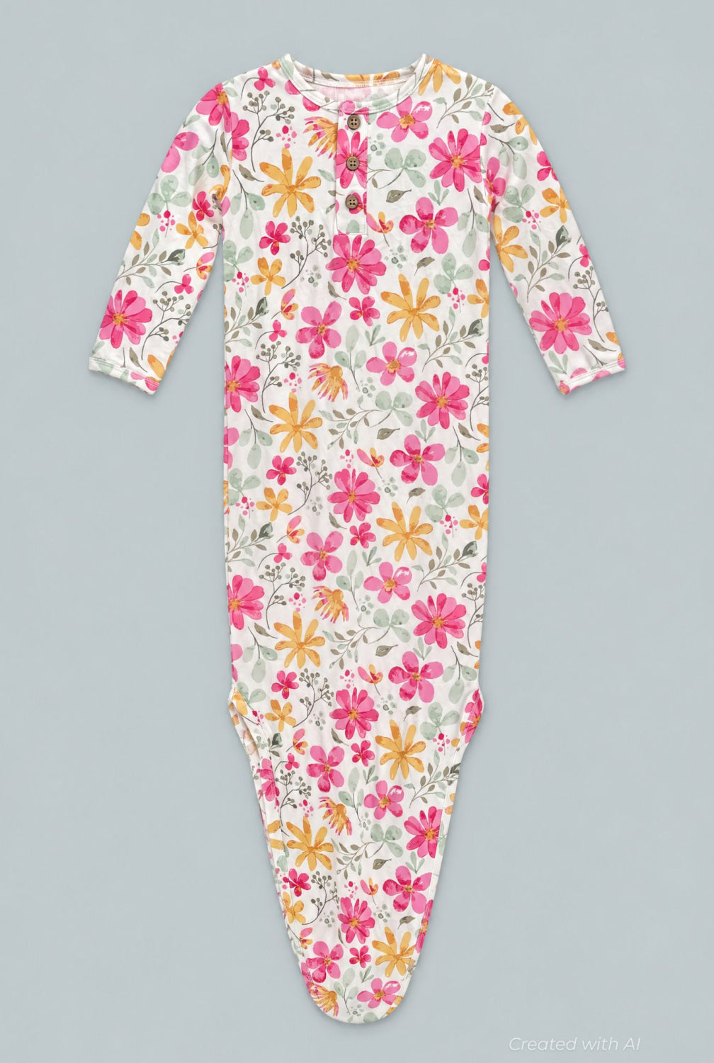 Knotted Gown - Marin - OS - Nightgown